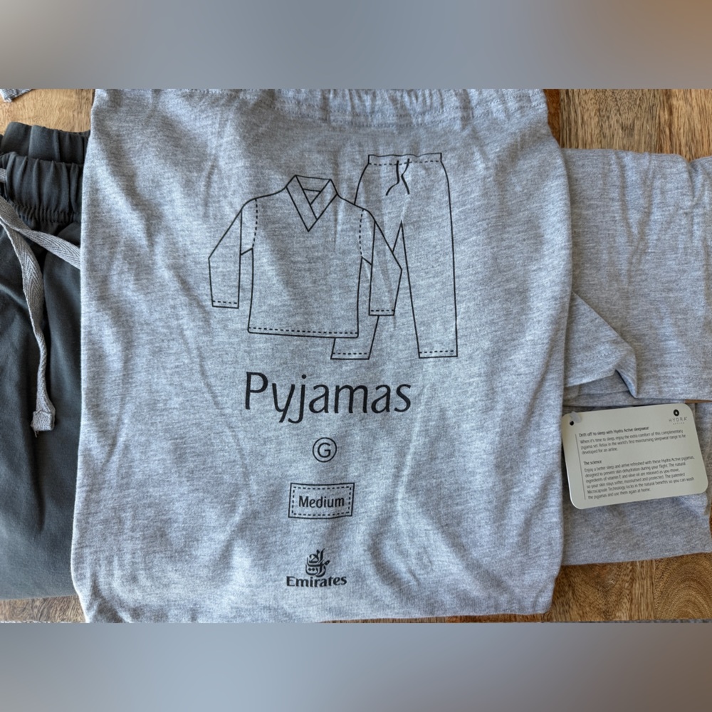 Gray Emirates Pajama Set